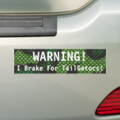 Autocollant De Voiture Frein de avertissement d'I pour TailGators (En voiture)