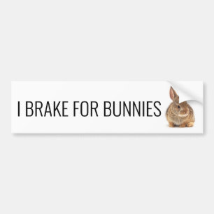 Autocollant De Voiture Frein pour Bunnies