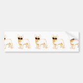 Autocollant De Voiture Frenchie Howlelu (Devant)