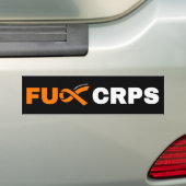 AUTOCOLLANT DE VOITURE FU CRPS (En voiture)