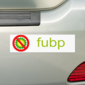 AUTOCOLLANT DE VOITURE FUBP (En voiture)