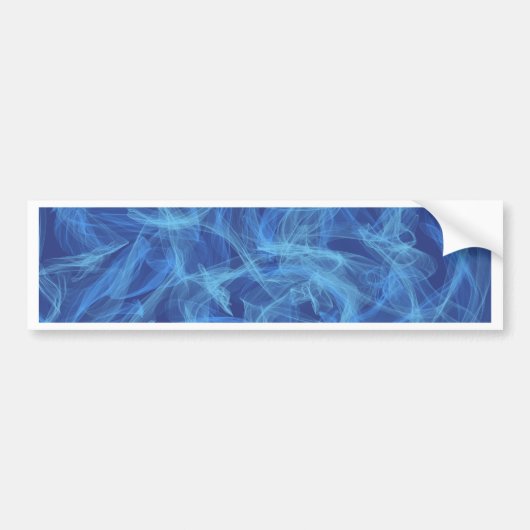 Autocollant De Voiture Fumée bleue (Devant)