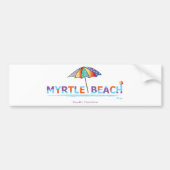 Autocollant De Voiture Fun Myrtle Beach, SC (Devant)