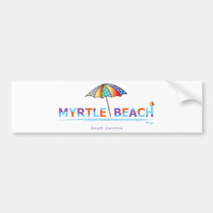 Autocollant De Voiture Fun Myrtle Beach, SC
