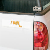 AUTOCOLLANT DE VOITURE FUNK (Sur camion)