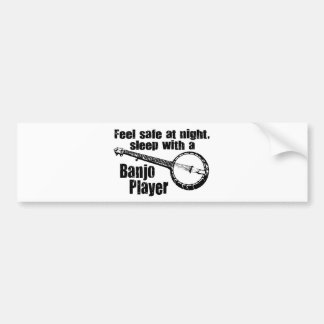 Autocollant De Voiture Funny Banjo