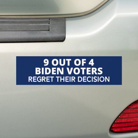 Autocollant De Voiture Funny Biden (En voiture)