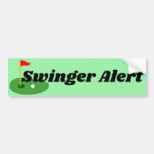 Autocollant De Voiture Funny Golf Swinger Sticker voiture (Devant)