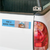 Autocollant De Voiture Funny Nurse Cat (Sur camion)