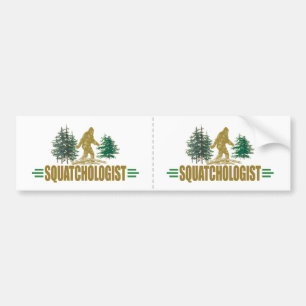 Autocollant De Voiture Funny Sasquatch Gros pied Croyez !