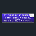 Autocollant De Voiture Funny Subaru - Sticker<br><div class="desc">Je m’appelle Corinne Danzl et je suis une artiste de l’Alaska. Le lien vers mon magasin Zazzle est situé sur la barre de navigation de mon site d'artiste Ink Goes Wild Alaska. Cet autocollant de pare-chocs fait partie de la collection "Bumper Stickers" de mon magasin Zazzle. N'hésitez pas à me...</div>