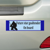 Autocollant De Voiture Futur guardien de but (En voiture)