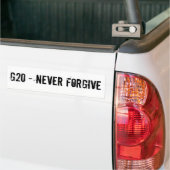 AUTOCOLLANT DE VOITURE G20 (Sur camion)