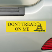 Autocollant De Voiture Gadsden_flag 11in Bumper2 (En voiture)