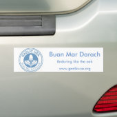 Autocollant De Voiture GaelicUSA Bumpersticker (En voiture)