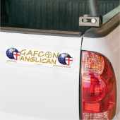 AUTOCOLLANT DE VOITURE GAFCON ANGLICAN (Sur camion)