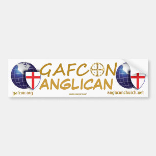 AUTOCOLLANT DE VOITURE GAFCON ANGLICAN