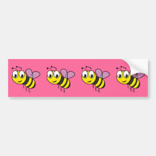 Autocollant De Voiture Gaffez l'abeille, bourdonnement