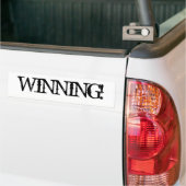 AUTOCOLLANT DE VOITURE GAIN ! (Sur camion)