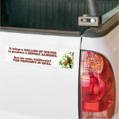 Autocollant De Voiture Gallon d'adhésif pour pare-chocs de sécheresse de (Sur camion)