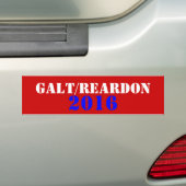 Autocollant De Voiture Galt Reardon 2016 (En voiture)