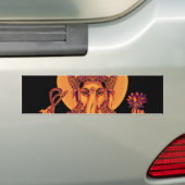 Autocollant De Voiture Ganesh - solvant des obstacles (En voiture)