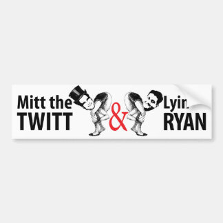 Autocollant De Voiture Gant le Twitt et le Lyin' Ryan