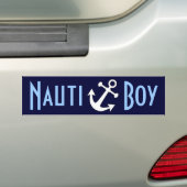 Autocollant De Voiture Garçon de Nauti (En voiture)