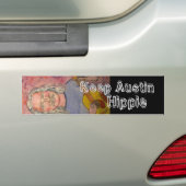 Autocollant De Voiture Garder Austin Hippie (En voiture)