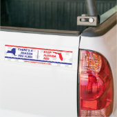 Autocollant De Voiture Gardez-les rouges - Bumper Sticker NY à FL (Sur camion)
