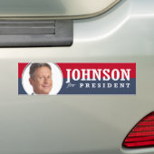 AUTOCOLLANT DE VOITURE GARY JOHNSON 2016 (En voiture)