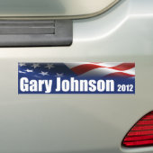 Autocollant De Voiture Gary Johnson pour le président (En voiture)