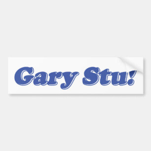 Autocollant De Voiture Gary Stu !