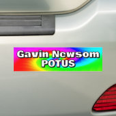 Autocollant De Voiture Gavin Newsom POTUS (En voiture)