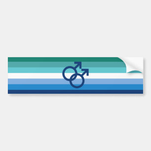 Autocollant De Voiture Gay Male Pride