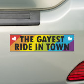 Autocollant De Voiture Gay pride (En voiture)