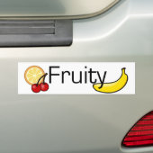 Autocollant De Voiture Gay pride fruité (En voiture)