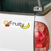 Autocollant De Voiture Gay pride fruité (Sur camion)