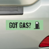 Autocollant De Voiture Gaz obtenu ? (En voiture)