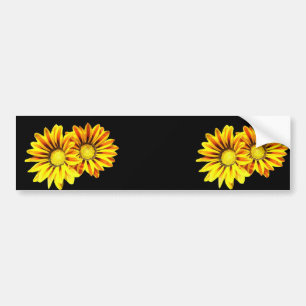 AUTOCOLLANT DE VOITURE GAZANIA, GAZANIA