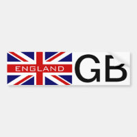 Autocollant de voiture GB avec drapeau jack de l'U