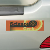 Autocollant De Voiture Geek scientifique (En voiture)