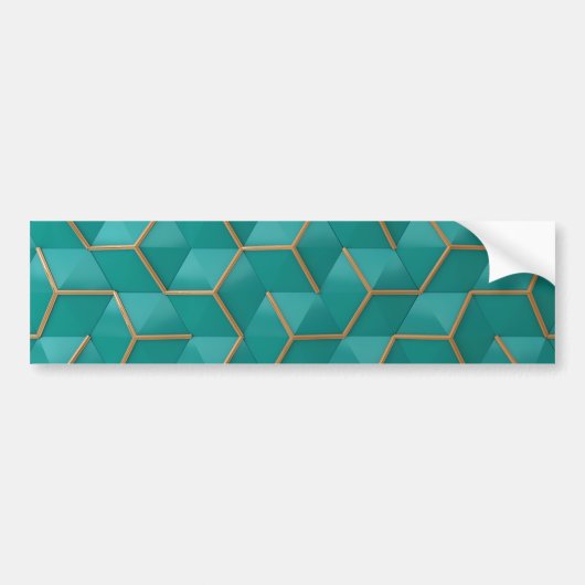 Autocollant De Voiture geometric (Devant)