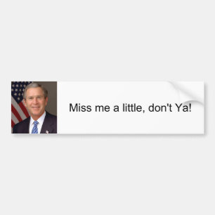 Autocollant De Voiture George Bush