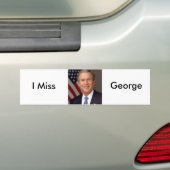 Autocollant De Voiture George W. Bush (En voiture)