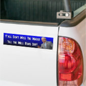 Autocollant De Voiture George W. Bush : Mlle Me Yet ? (Sur camion)