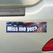 Autocollant De Voiture George W. Bush : Mlle Me Yet ? (En voiture)
