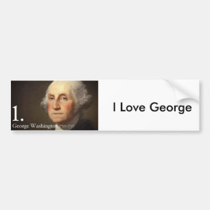 Autocollant De Voiture George Washington