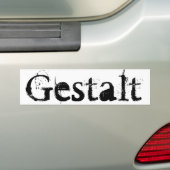 Autocollant De Voiture Gestalt (En voiture)