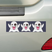 Autocollant De Voiture ghost_emoji (En voiture)